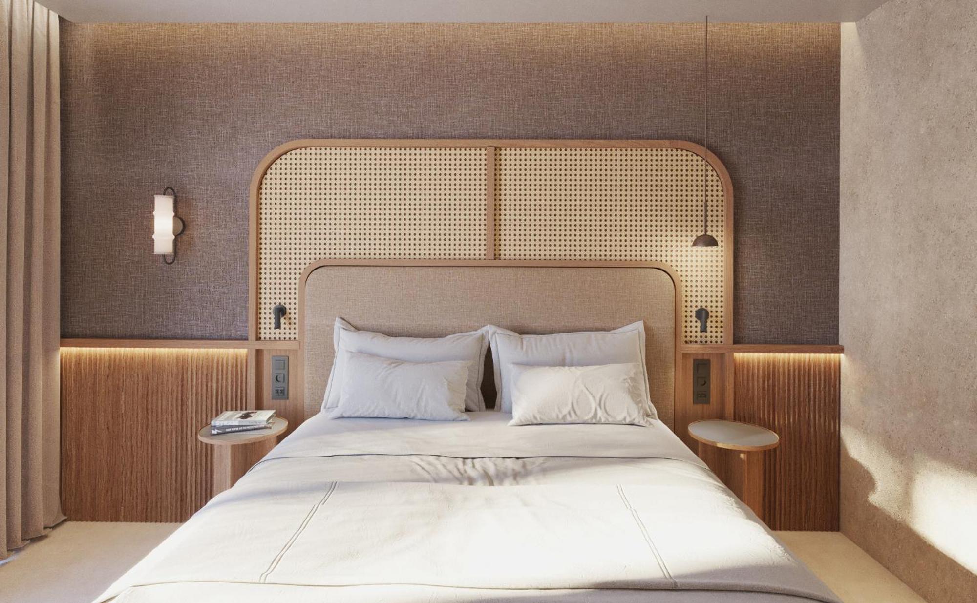 Sentido Apollo Palace Mesongí エクステリア 写真 A bedroom at the hotel